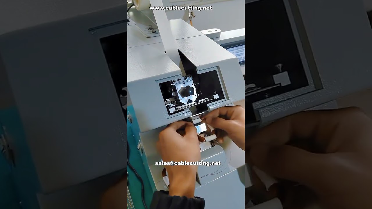 Automatisk spoletejpningsmaskin för 30 mm acetontejp – justerbara inställningar