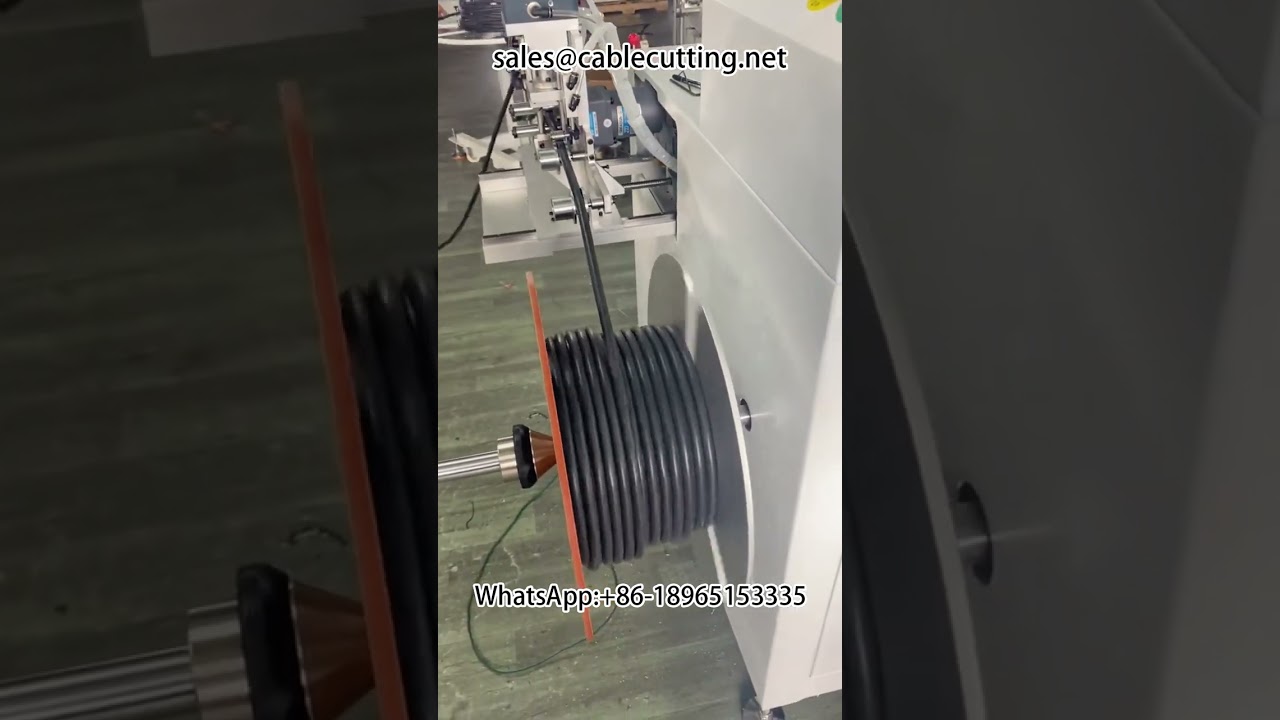 Tråd- och kabelupprullningsmaskin | Automatisk kabelupprullare för industriell trådbearbetning