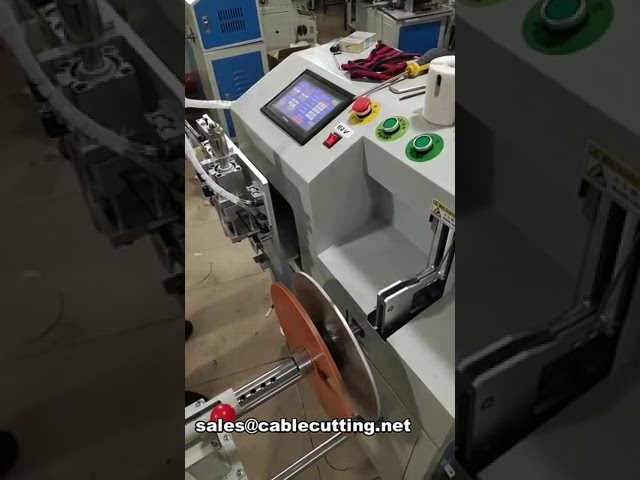 Automatisk kabelkapnings-, lindnings- och bindningsmaskin WPM-18-45 – Effektivisera din produktion