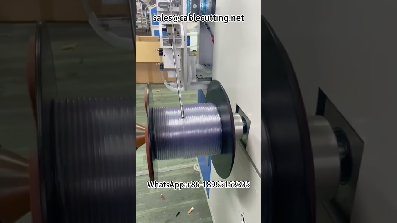 Automatisk meter räkning & precisionslindning – för medicinska slangar, ledningar och kablar