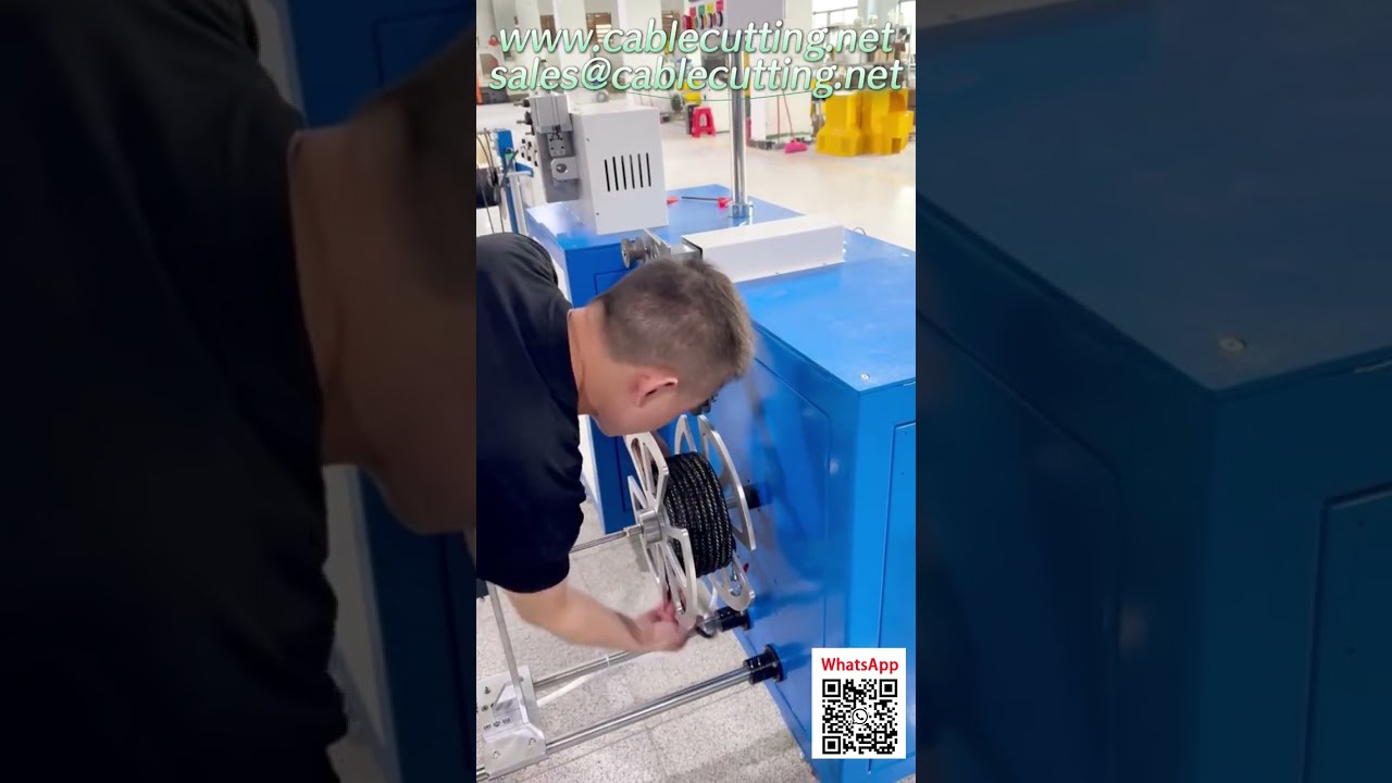 Högpresterande automatisk kabelupprullningsmaskin – Kundgodkänd för effektiv produktion