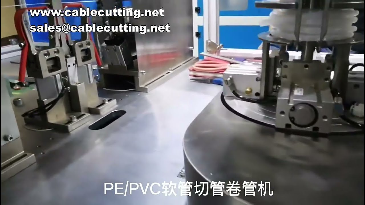 PVC-slanglindningsmaskin med automatisk kapning – för PE-slangar och pumpör
