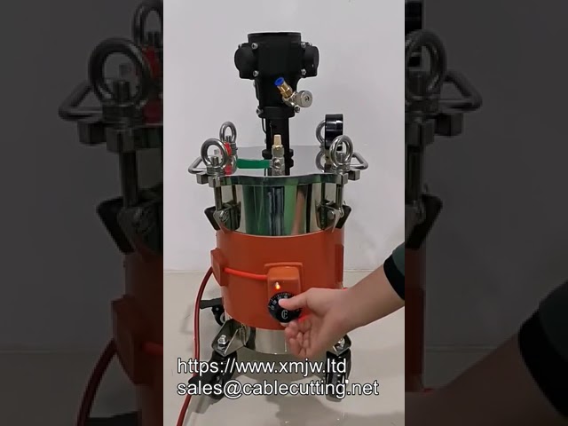 10L automatisk trycktank för limuppvärmning & blandning – industriell precision