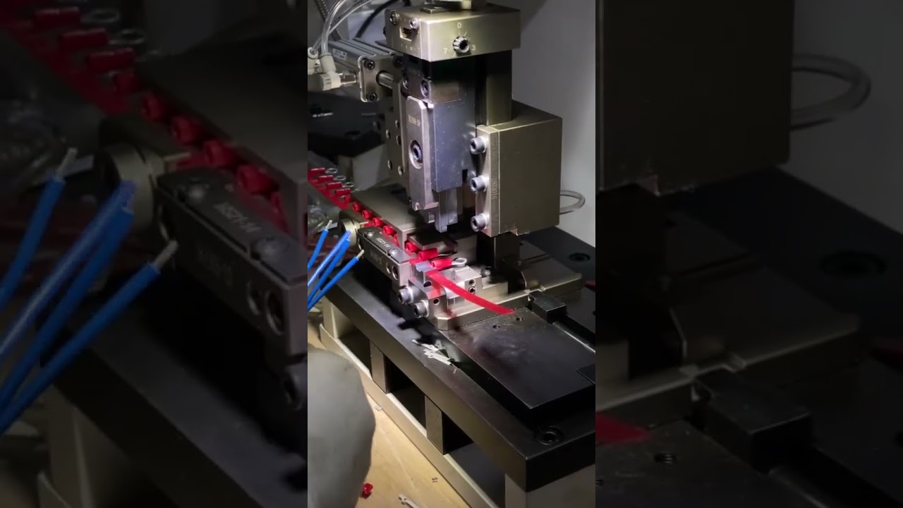 JST Horisontell Krympapplikator – 30 mm slaglängd, max 22 mm matningsslag