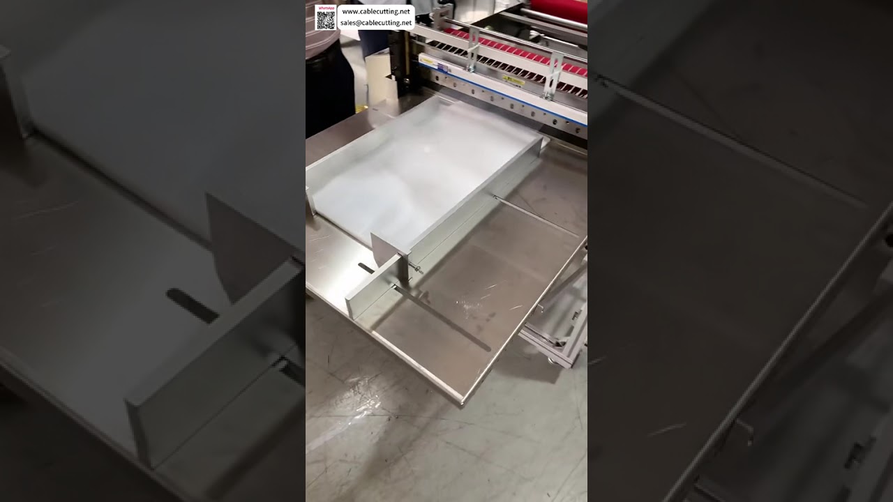 Automatisk avrullnings- och skärmaskin för film – Driftsättning och produktionssystem för rulle till ark