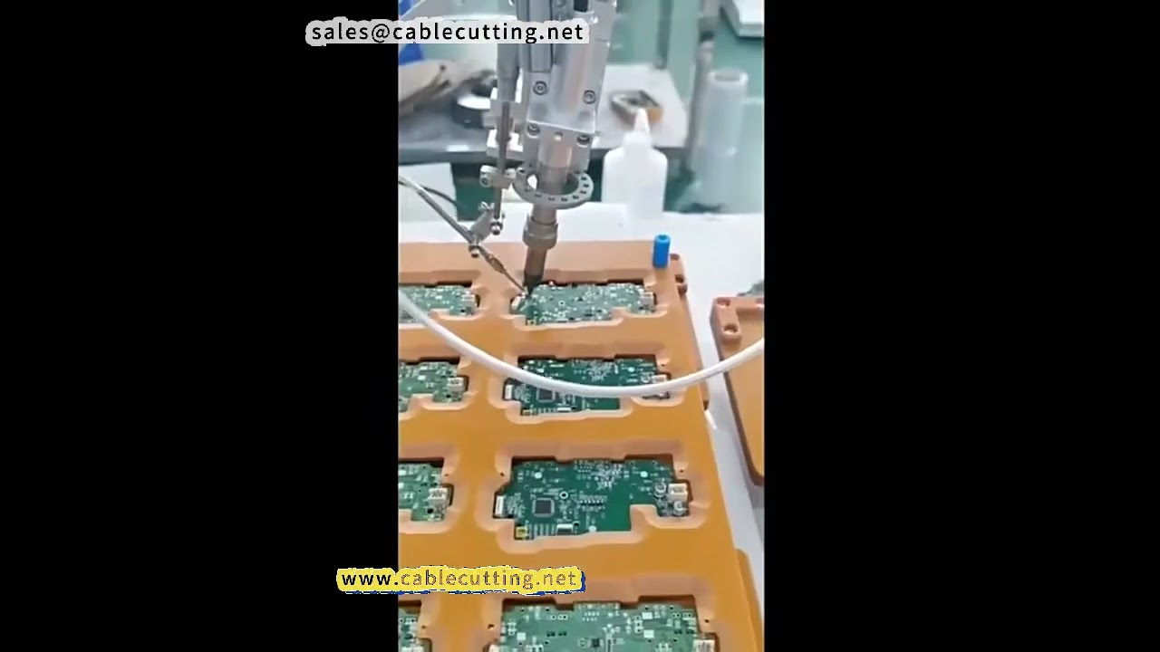 Automatisk lödmaskin för kretskort (PCB) och LED-paneler – effektiv trådlödning