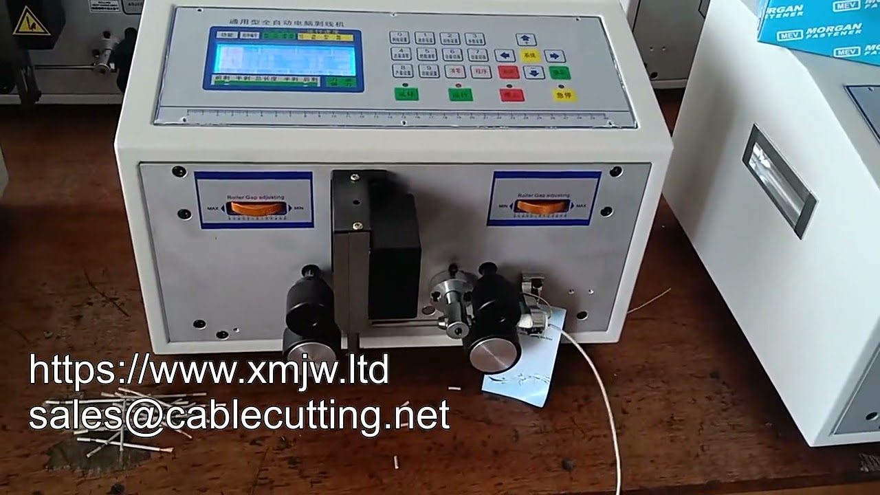 WPM 01 Automatisk PVC- och koppartrådavskalnings- och skärmaskin