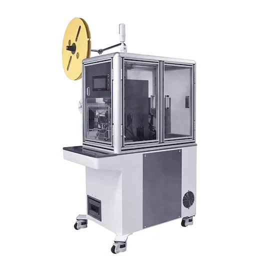 Semi-Auto Tråd Strip Seal Crimp Maskin WPM-5030 - Skal- & pressmaskin