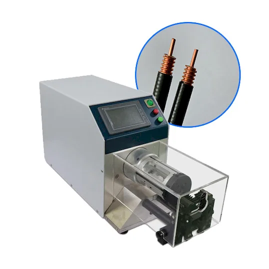 Semi-Auto Coaxial Kabelskalare WPM-8608 - Trådkapning & Avisolering